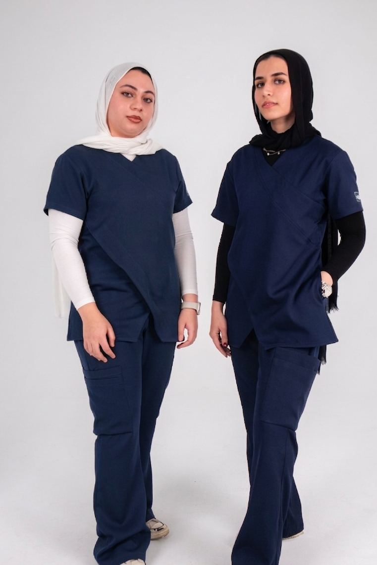 Fearless female scrub in Navy