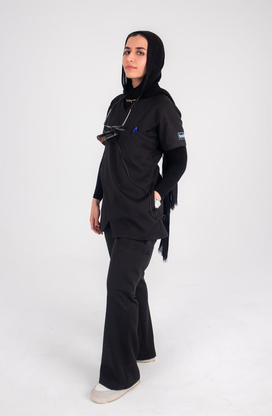 Fearless female scrub in Black