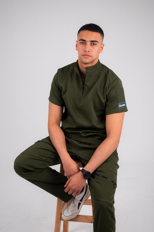 Unparalleled scrub in Olive Green