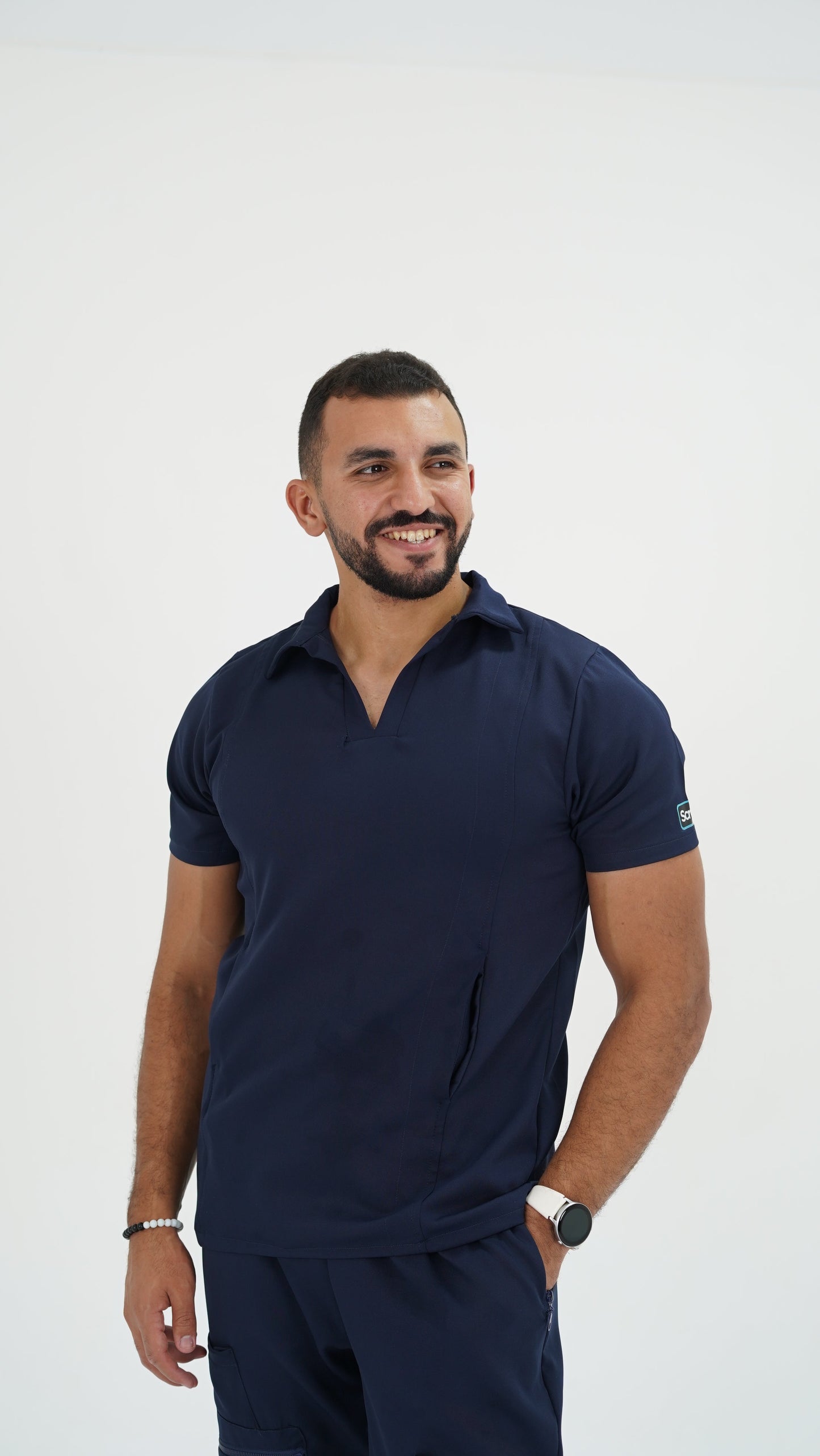 Elite male scrub in Navy