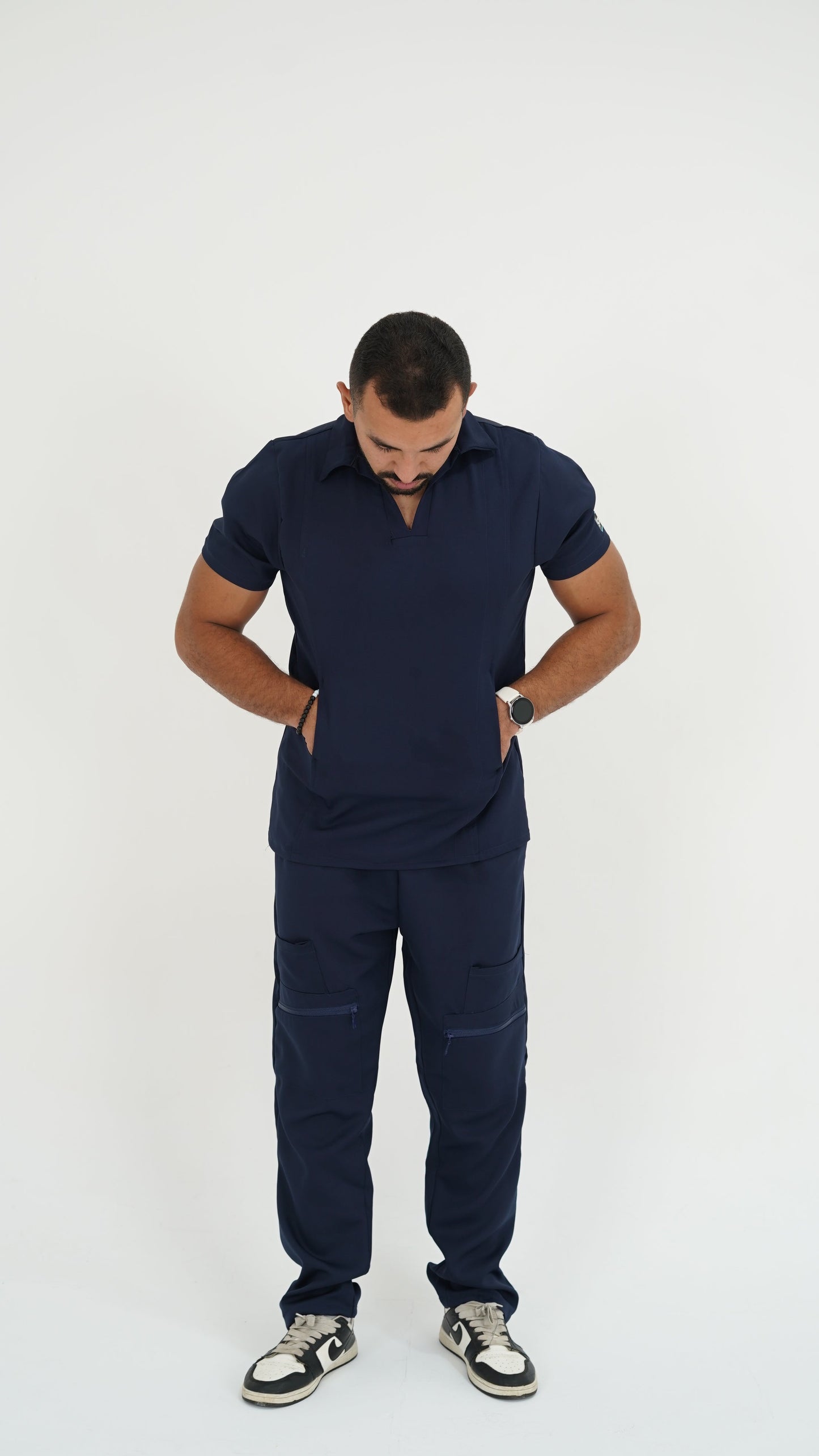 Elite male scrub in Navy