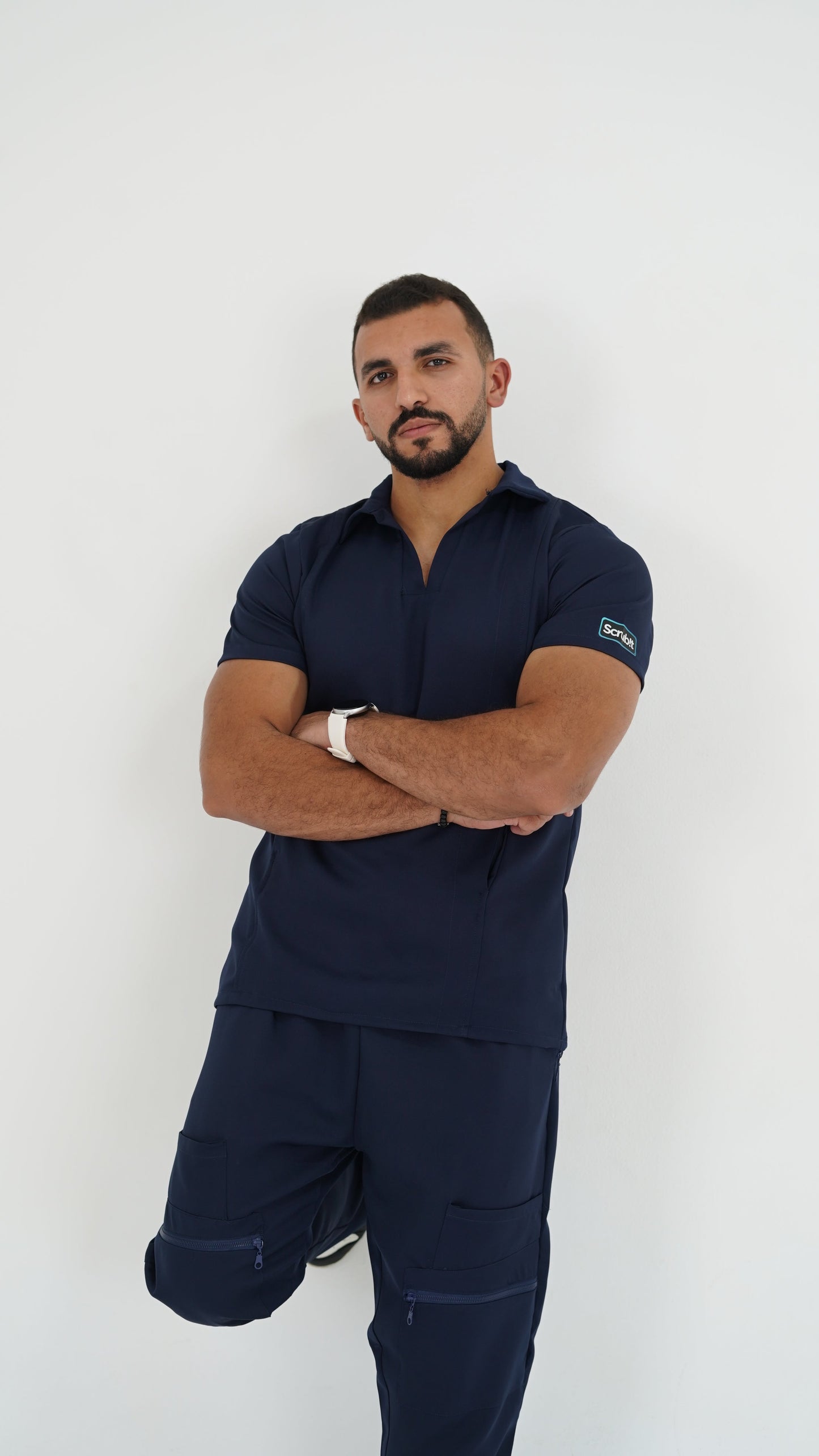 Elite male scrub in Navy