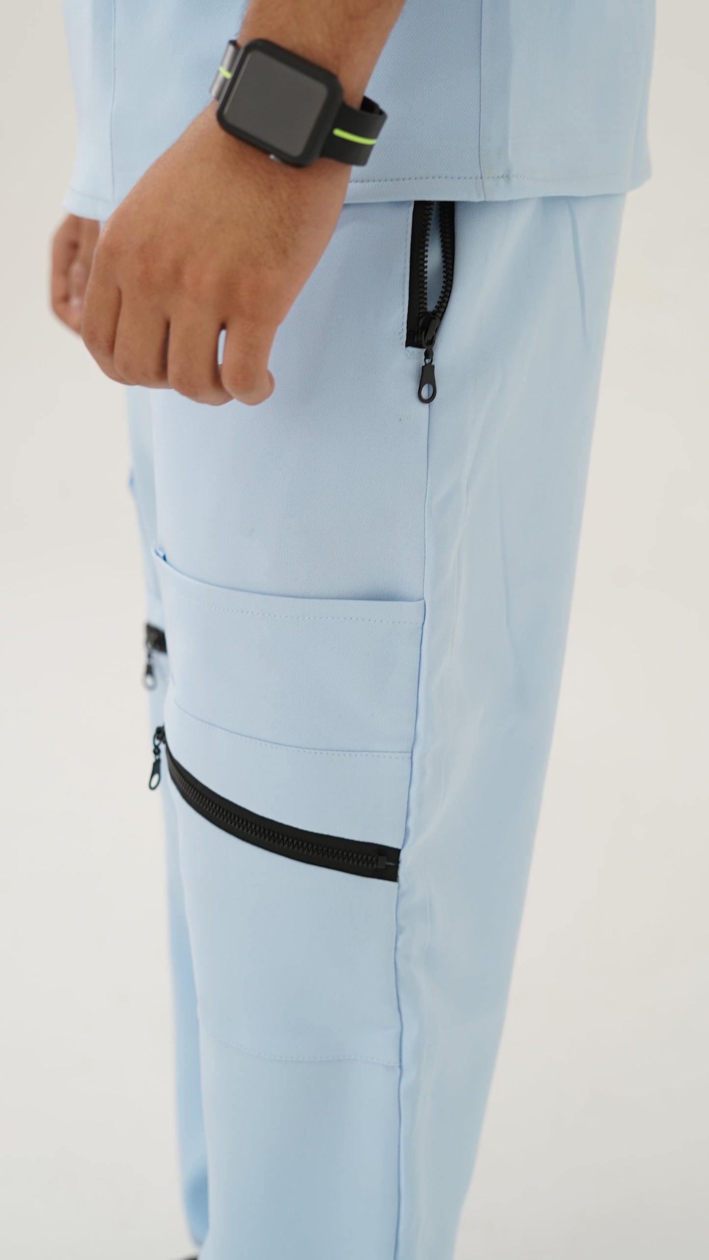 Unparalleled scrub in Baby Blue